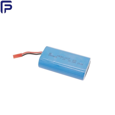 7.2V 2S1P Lithium 18650 Battery Pack  3500mAh Blue Power Battery