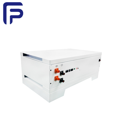 Weißes Regal LiFePO4 Energiespeicher Batterie wiederaufladbar 48V 150AH 7200WH